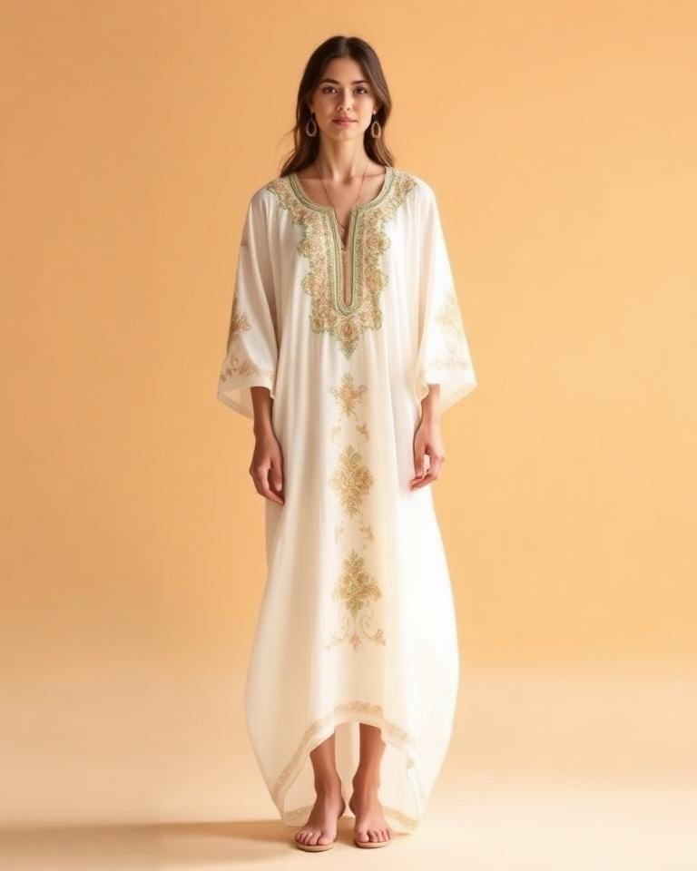 Embroidered Kaftan